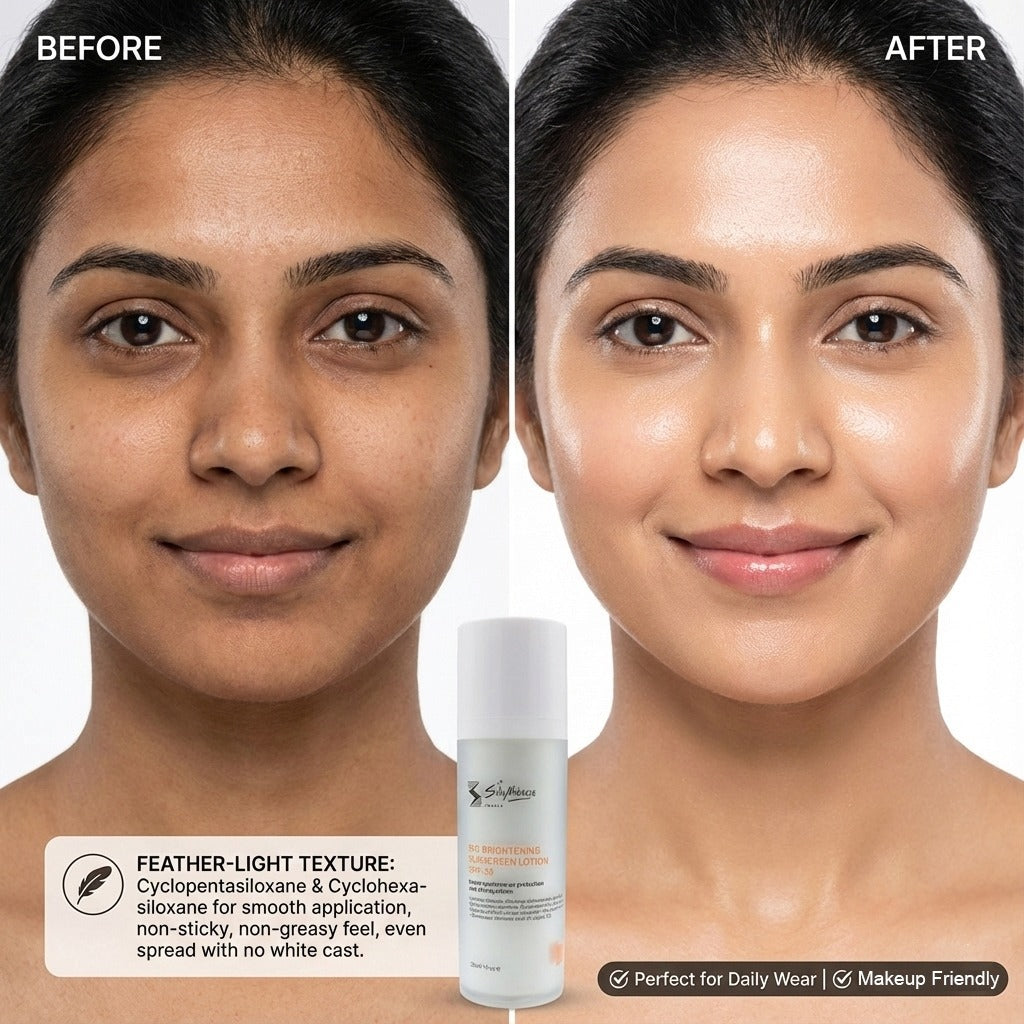 Bio Brightening Sunscreen Lotion SPF 30 Non Tinted (White)