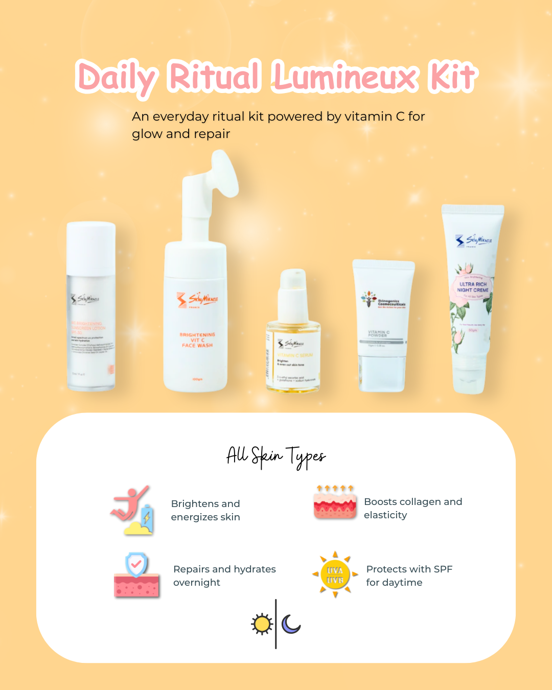 Daily Ritual Lumineux kit