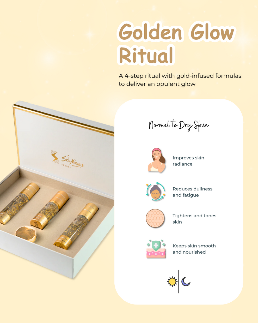 Glow Enhancing Ritual Cream Golden Glow Ritual – Skin Miracle