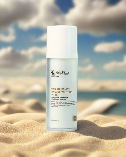 Bio Brightening Sunscreen Lotion SPF 30  (Brown)