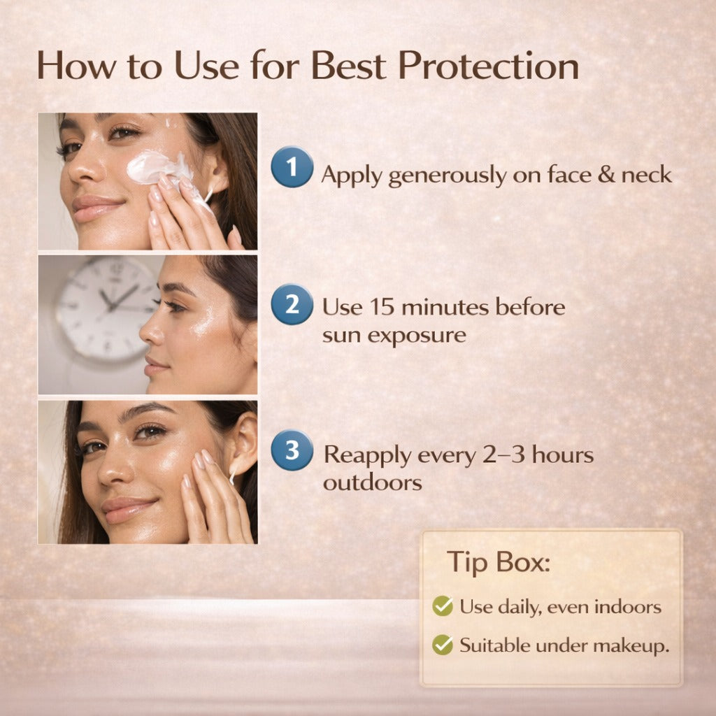 Bio Brightening Sunscreen Lotion SPF 30  (Brown)