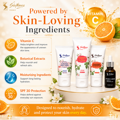 Skin Miracle  Vitamin C Shaadi Glow Ritual Kit
