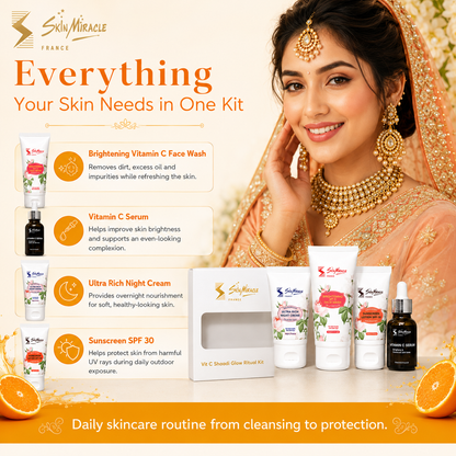 Skin Miracle  Vitamin C Shaadi Glow Ritual Kit